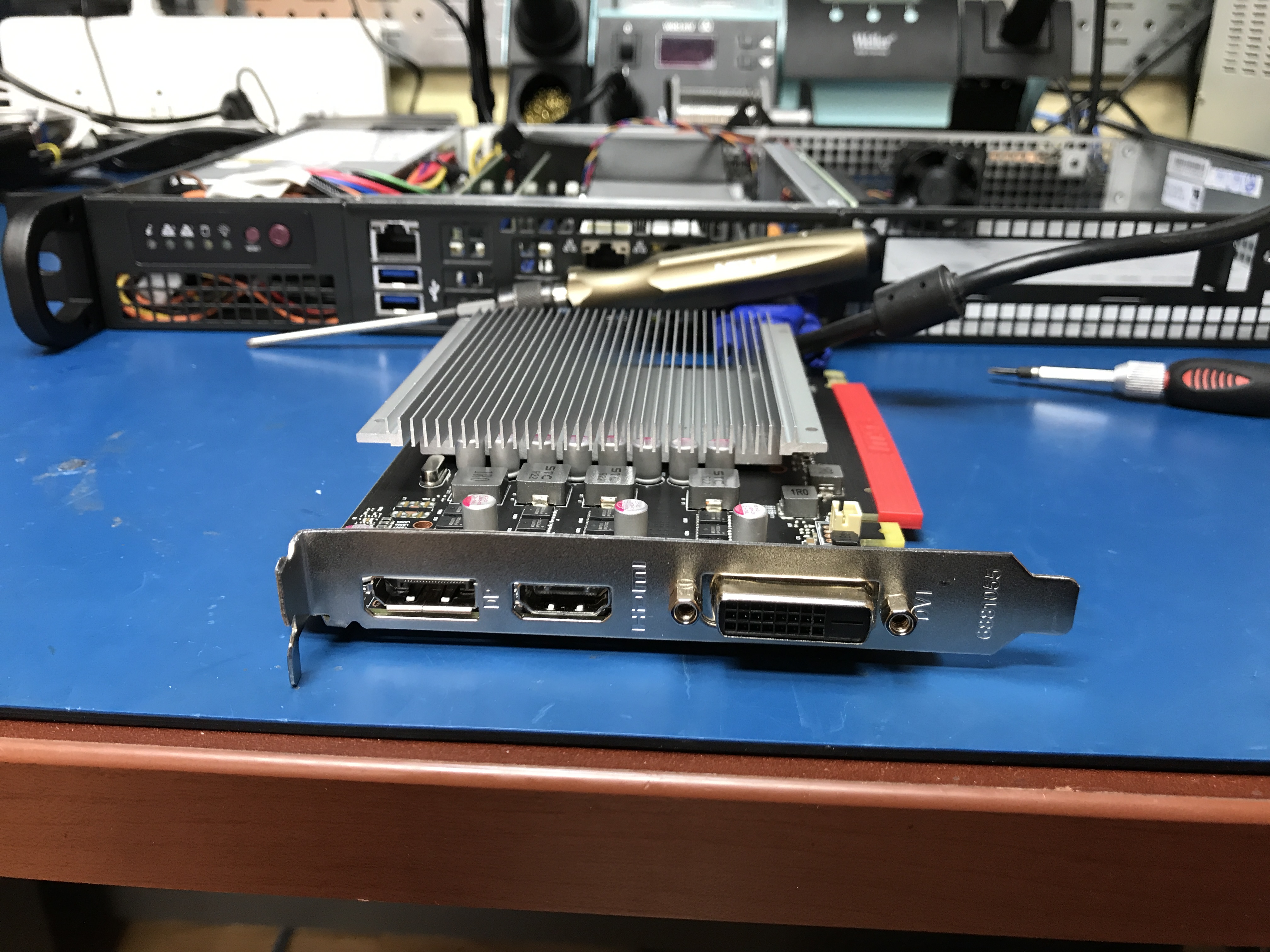 MSI GTX 1050Ti 4G OC - The poor man's 1u inference GPU