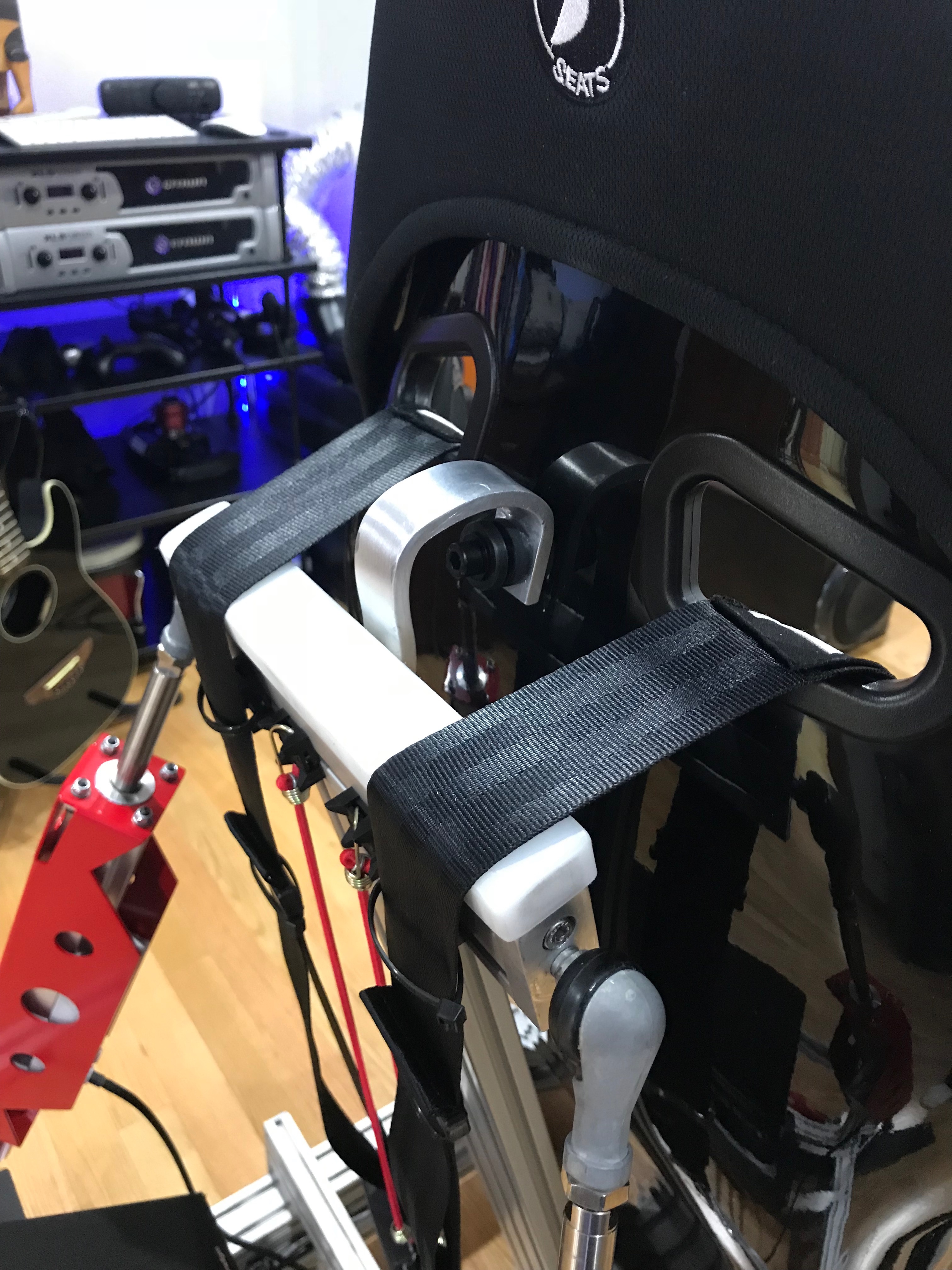 Sim racing motion rig v2 updates