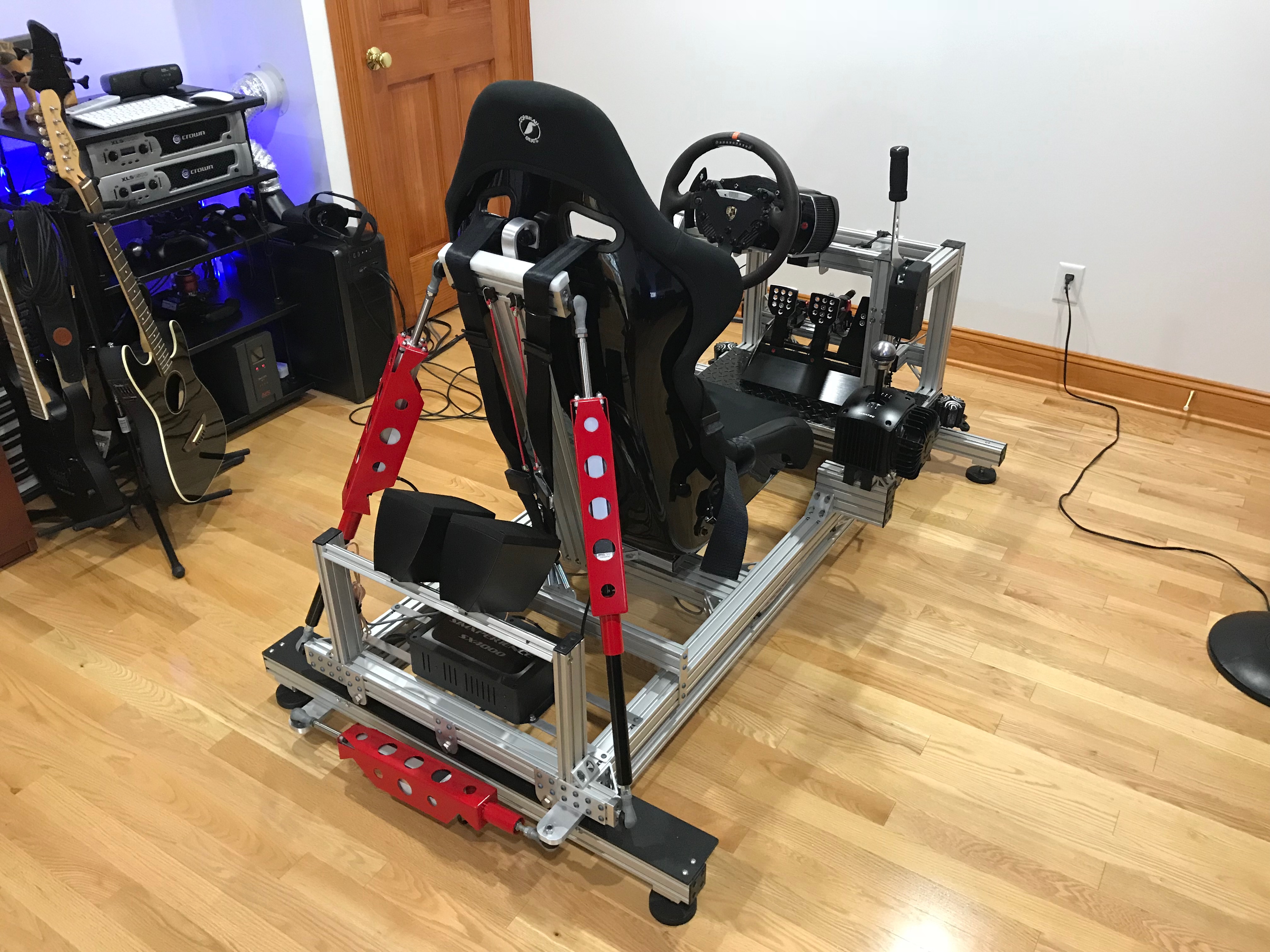 Sim racing motion rig v2 updates