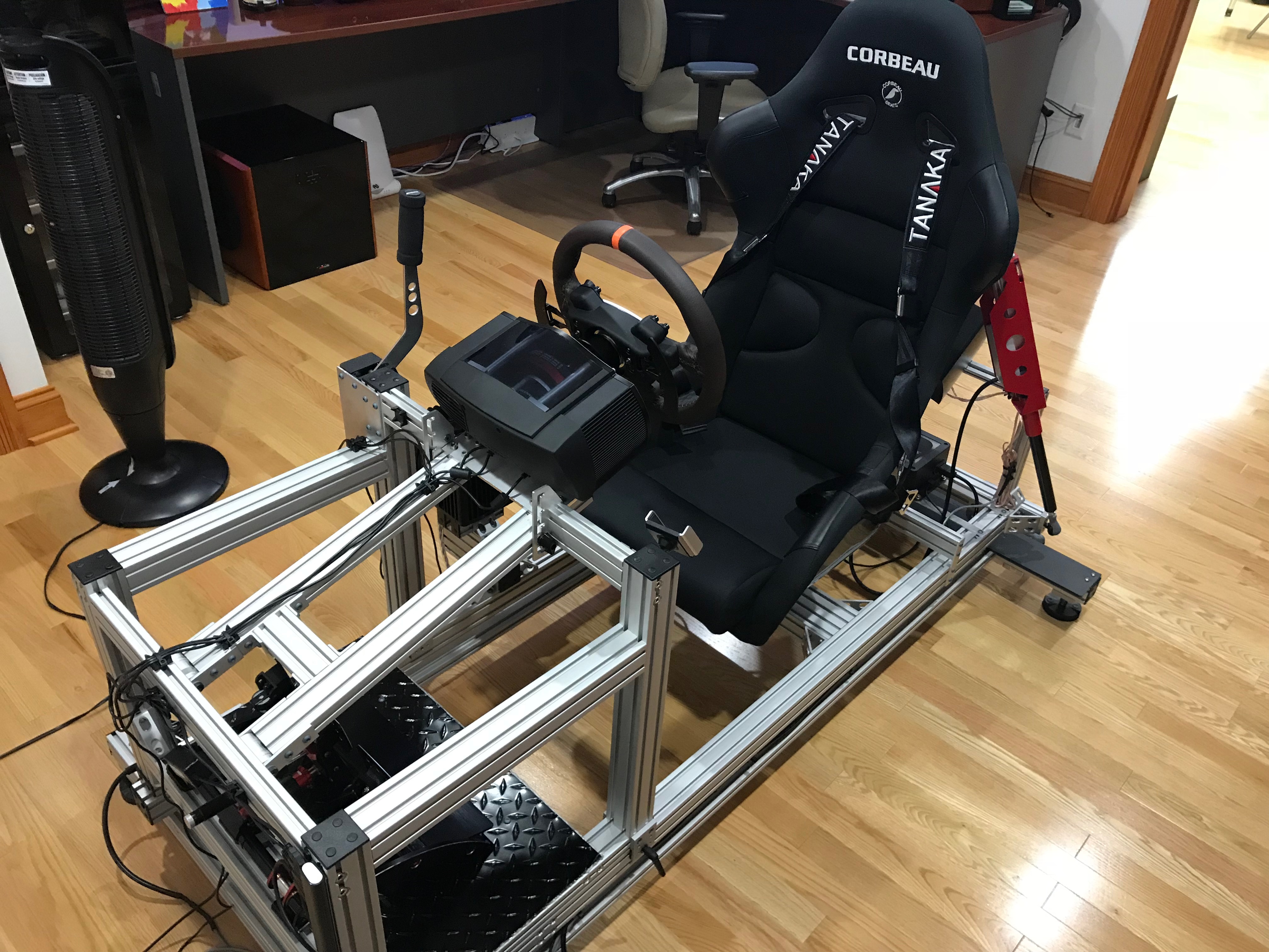 Sim racing motion rig v2 updates